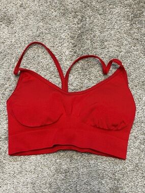 Seamless Red Comfort Bralette - Women Intimates & Sleepwear